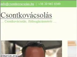 Sites similar to csontkovacsolas.hu