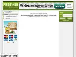 Sites similar to csorikeracing.freeweb.hu
