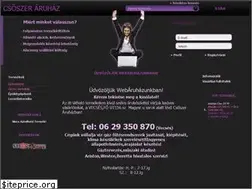 Sites similar to csoszeraruhaz.unas.hu