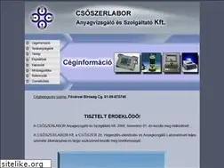 Sites similar to csoszerlabor.hu