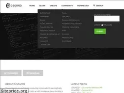 Sites similar to csound.com