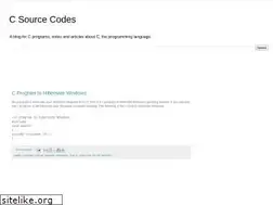 Sites similar to csourcecodes.blogspot.com