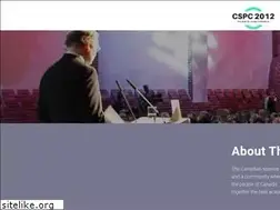 Sites similar to cspc2012.ca