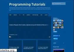Sites similar to csprogrammingtutorial.blogspot.com