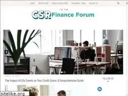 Sites similar to csrforum.com