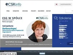 Sites similar to csrinfo.org