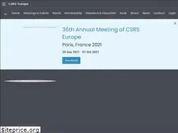 Sites similar to csrs-europe-congress.com