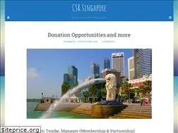 Sites similar to csrsingapore.org