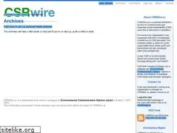 Sites similar to csrwire.ca