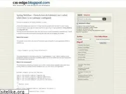 Sites similar to css-edge.blogspot.com