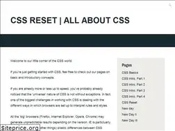 Sites similar to css-reset.com