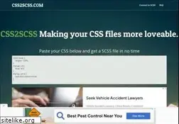 Sites similar to css2scss.com