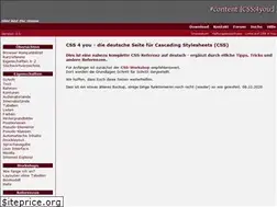 Sites similar to css4you.de