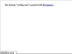 Sites similar to cssblog.com