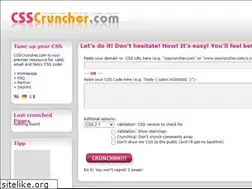 Sites similar to csscruncher.com
