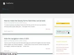 Sites similar to cssdorks.com