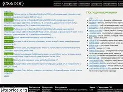 Sites similar to cssdot.ru