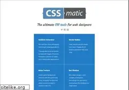 Sites similar to cssmatic.com