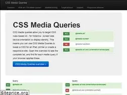 Sites similar to cssmediaqueries.com