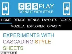 Sites similar to cssplay.co.uk