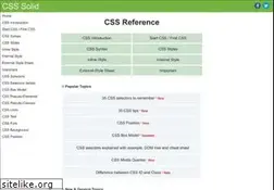 Sites similar to csssolid.com