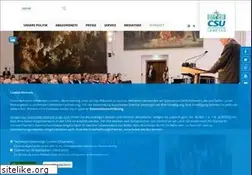 Sites similar to csu-landtag.de