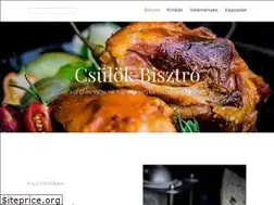 Sites similar to csulokbisztro.hu