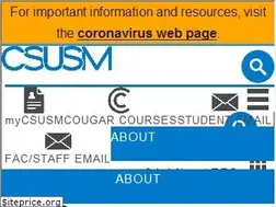Sites similar to csusm.edu