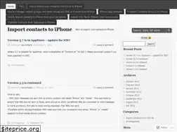 Sites similar to csvcontacts.wordpress.com