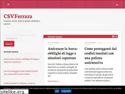 Sites similar to csvferrara.it