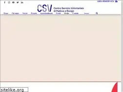 Sites similar to csvpadova.org