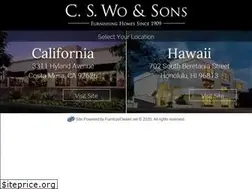 Sites similar to cswoandsons.com