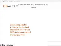 Sites similar to cswrite.fr
