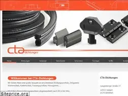 Sites similar to cta-dichtungen.de