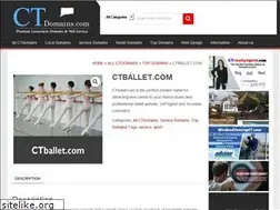 Sites similar to ctballet.com