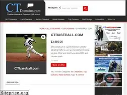 Sites similar to ctbaseball.com