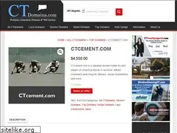 Sites similar to ctcement.com