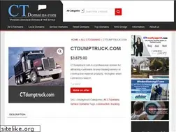 Sites similar to ctdumptruck.com