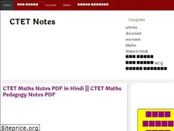 Sites similar to ctetnotes.com