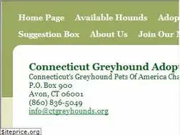Sites similar to ctgreyhounds.org