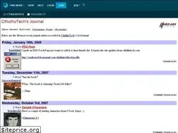 Sites similar to cthulhutech.livejournal.com