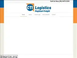 Sites similar to ctifreightlines.com.au