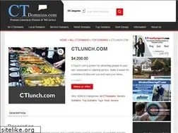 Sites similar to ctlunch.com
