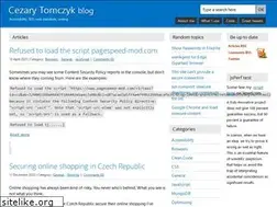Sites similar to ctomczyk.pl
