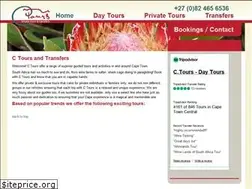 Sites similar to ctours.co.za