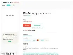 Sites similar to ctssecurity.com