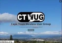 Sites similar to ctwug.za.net