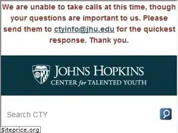 Sites similar to cty.jhu.edu