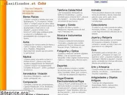 Sites similar to cu.clasificados.st