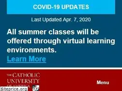 Sites similar to cua.edu
